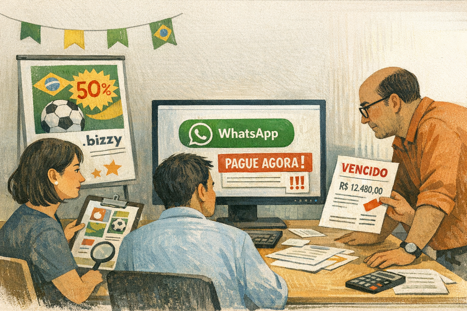 Quando a Campanha Vende Confiança e Golpes com IA Copa